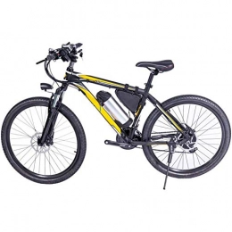 BRISEZZ vélo 26 pouces Fat Tire vélo électrique, 36V 350W Moteur électrique neige vélo en vélo électrique Pédale d'assistance Batterie au lithium Frein à disque hydraulique HRTT