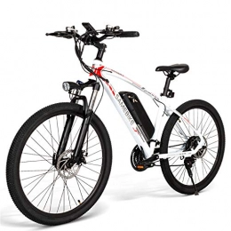 CCDYLQ vélo 26 Pouces Pliable E-Bike, 500W brushless, Batterie au Lithium-ION, vélo électrique, 21 Vitesses Maj Cadre en Aluminium E-City Bike Power System Recharge pour Voyage Casual extérieure