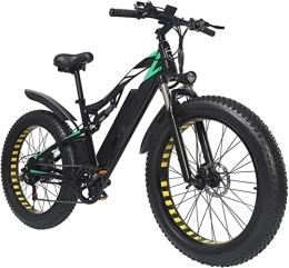 7 vitesses E vélos pour hommes vélo électrique, vélos électriques pour adultes 26 * 4.0 gros pneus vélos électriques