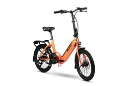 9TRANSPORT Vélos électriques 9TRANSPORT E-Bike, Vélo Eléctrique Noa Pliable, Moteur 250W, 25 km / h Batterie 36V 10Ah, Couleur Coral