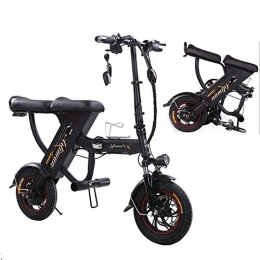 AA100 Vélos électriques AA100 Vélo à pédales électrique Pliant à Deux Roues / adapté à la Double siège de Voiture électrique de Loisirs en Plein air pour Adultes / Vie au Lithium 48V / 20A 80KM / 250KG