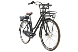 Adore Vélos électriques Adore Vélo électrique Aluminium 28'' Cantaloupe Noir Moteur à l'avant 36 V / 10, 4 Ah 3 Vitesses Designed by