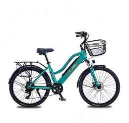 AISHFP vélo Adulte 26inch électrique VTT, Amovible 36V Batterie au Lithium, Cadre en Alliage d'aluminium vélo électrique, avec écran LCD Vélos de Banlieue, A