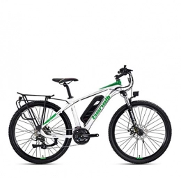 AISHFP vélo Adulte Hommes électrique VTT, avec en Alliage d'aluminium de vélos Affichage LCD Multifonctions, Offroad E-Bikes, 48V Batterie au Lithium, 27, 5 Pouces Roues, B