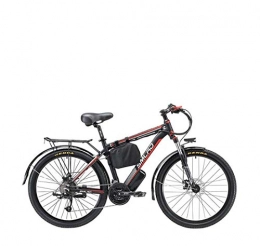 AISHFP vélo Adulte Montagne Vélos électriques, 500W 48V Batterie au Lithium - Alliage d'aluminium Cadre vélo électrique, 27 Vitesses, B, 13AH