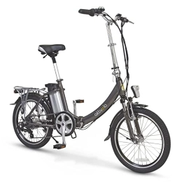 aktivelo  aktivelo Vélo électrique 20" City Vélo électrique Pliant jusqu'à 65 km de portée avec dérailleur Shimano à 6 Vitesses