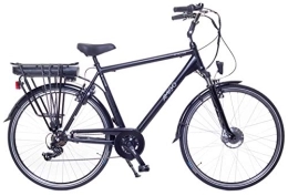 amiGO vélo Amigo E-Active - Vélo électrique pour homme - Vélo électrique 28" - Vélo pour homme avec Shimano 7 vitesses - Convient aux enfants de 165 à 170 cm - Noir