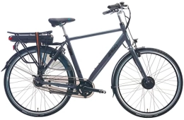 amiGO vélo Amigo E-Vibe S2 - Vélo électrique pour homme - Vélo électrique 28" - Vélo pour homme avec Shimano 7 vitesses - Convient aux enfants de 175 à 180 cm - Anthracite
