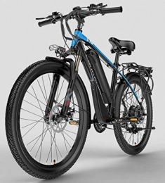 AQWWHY Vélos électriques AQWWHY VTT électrique avec télécommande, Grande Amovible Capacité Lithium-ION (48V 4000W), vélo électrique 21 Vitesses Vitesse et Trois Modes de Travail (Color : C)