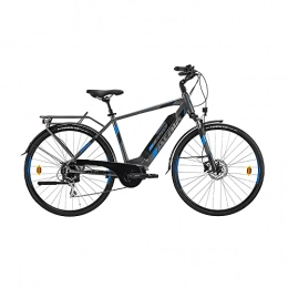 ATALA BICI vélo ATALA Vélo électrique E-Bike Cute Evo S Man Gamma 2020, Homme, Anthracite Light Blue Matt, 49 CM