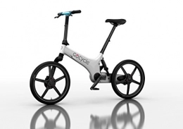 Bicyclette lectrique pliante de conception, GoCycle G3 blanc avec base pack Vol de cadeaux  l'Europe pour 2 personnes