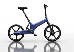 Bicyclette lectrique pliante de conception, GoCycle G3 bleu avec base pack Vol de cadeaux  l'Europe pour 2 personnes