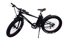 tooco Vélos électriques Bike 26 / 66cm Noir mat de Fat lectrique avec Shimano 6vitesses vlo lectrique Pedelec ebike lectrique Mountain Bike VTT Vlo Fat Tire graisses Roues