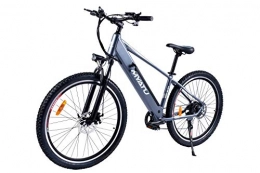BIKFUN vélo BIKFUN 27.5" Vélo électrique 250 W, Batterie au Lithium 36V 8Ah, 7 Vitesses (27.5" promeneur - Gris)
