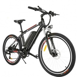 BIKFUN Vélos électriques BIKFUN Vélo électrique VTT, 26" E-Bike avec Batterie Lithium 36V 8Ah / 12.5Ah Moteur 250W Shimano 21 Vitesses (Classique Noir Amélioré)