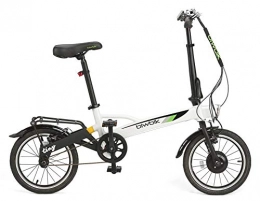 BIWBIK vélo BIWBIK Vélo électrique Pliant Tiny - Le vélo Pliant électrique Le Plus léger du marché 12KG (Blanc)
