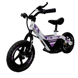 BIWOND WONDERFUL EXPERIENCE Vélos électriques BIWOND WONDERFUL EXPERIENCE Vélo électrique pour enfant (moteur 100 W, 6 km / H, batterie au lithium, 300 cycles de charge, 4 à 8 ans, Selle réglable, poids maximum 40 kg, blanc