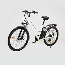 Asiwo Vélos électriques BK1 Vélo électrique Ebike I 26" Vélo à Assistance Electrique 250W, vélo à batterie 36V 10Ah avec fourche à suspension + Shimano 7 vitesses 25 km / h pleine vitesse