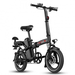 CBPE vélo CBPE Vélo Électrique Pliable, Jusqu'à 30Km / H, Vitesse Réglable 14" Urban Bike, Autonomie 40Km, Batterie 36V / 8.0Ah 350W, Adulte Unisexe
