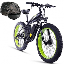 COKECO vélo COKECO Vélo De Montagne Électrique E-Bike VTT Batterie Lithium-ION à Grande Capacité Vélo De Neige 26 Pouces 48V15AH Plage Vélo électrique 350W Moto 21 Vitesses Suspension Complète
