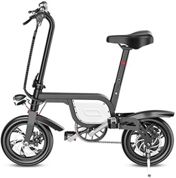 COUYY Vélos électriques COUYY Vélos électriques Adultes Pliant vélo électrique Portable Court de Charge de la Batterie au Lithium-ION et Silencieux Moteur