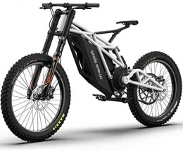 CXY-JOEL Vélos électriques CXY-JOEL Vlo lectrique Tout Terrain Mbt Bike Pour Adultes, Avec Batterie Au Lithium 48V 20Ah-21700 Vlo de Montagne lectrique, Blanc