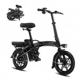 Dwm Vélos électriques 20 Pouces Vélo de Montagne Pliant 250W 36V 10ah li-Battery Smart e-Bike pour Hommes Femmes