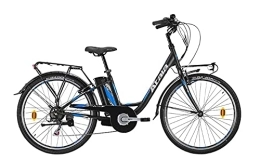 Atala Vélos électriques E-Bike modèle 2021 Pédale assistante ATALA E-WAY 26 6 V 360 BLK / L.BLU MT D41 Taille XS