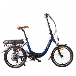 E-scape Vélos électriques E-scape Vlo Assistance Electrique Pliant 20'' 36V 13Ah Bleu Saphir