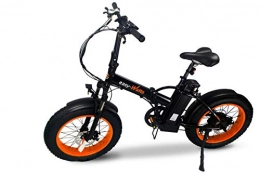 easy-Watts W Vélos électriques Easy-Watts VTT Électrique Vélo à Assistance VAE VTC 250 W e-Nomad Batterie Amovible LG 50 Km D'Autonomie 10 Ah Normes CE Garantie 2 Ans Pièce Et Main D’œuvre Adulte Pliable (Orange)