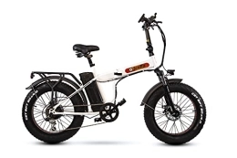 Isotta1910 Vélos électriques eBike Fat Foldable Multiplayer Blanc