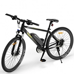 Eleglide Vélos électriques Eleglide M1 Plus Nouvelle Version Vélo Electrique 27, 5", VTT, Vélo Electrique Homme / Femme, E-Bike City Bike pour Adultes, Batterie Amovible 12, 5 Ah Shimano Shifter - 21 Vitesses