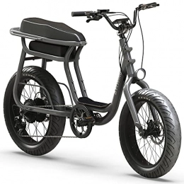 Elwing vélo Elwing - Vélo Électrique Yuvy Fun et Modulable - Vélo à Assitance Electrique pour Adulte, Homme, Femme - 2 Places - Jusqu'à 70 km d’Autonomie - 25 Km / h - 150 Kg Max