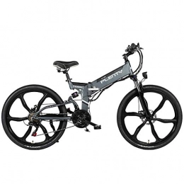 ERICN Vélos électriques ERICN Vélo de Montagne électrique Pliant, Vélo Electrique 26" e-Bike VTT Pliant 48V 350W Batterie au Lithium de Grande Capacité Shimano 21 Vitesses