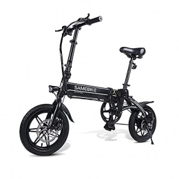 U/C Vélos électriques European Stock Vélo électrique pour adulte et femme 36 V / 7, 5 Ah Batterie détachable, moteur 250 W, vélo électrique portable 14