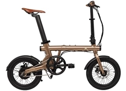 eXXite vélo eXXite XXS-Batterie compacte Copper Vélo électrique Pliable Mixte Adulte, Cuivre Original, Petite Taille