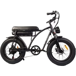 Fafrees vélo Fafrees Vélo électrique Fatbike XF001 48 V 12, 5 Ah pour adulte, en alliage de magnésium, vélo de montagne électrique pliable tout terrain noir