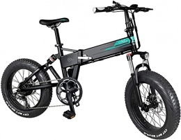 Fiido vélo FIIDO M1 Vélo Électrique Pliant, Vélos Électriques de 20 Pouces pour Adultes, Batterie au 48V 500W 12.8Ah Mountain Ebike, Vitesse Maximale 40 Km / h, Batterie Amovible, Reçue dans Les 5-7 Jours (Noir)