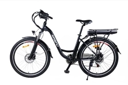 Fine Life Pro vélo Fine Life Pro Vélo électrique 26" Fat Tire Vélo électrique pliant 250 W / 36 V, batterie 12, 5 Ah, portée maximale jusqu'à 40 km, VTT tout-terrain avec Shimano 6 vitesses, vélo de ville pour femme
