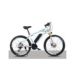 FRIKE Vélos électriques FRIKE Ebike, vélos électriques, vélos de Montagne électriques, vélos électriques 26 '' pour Adultes, vélo électrique 250W avec Batterie au Lithium Amovible de 8 Ah, 21 Vitesses(Color:Q04)