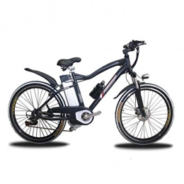 FZYE vélo FZYE Alliage D'aluminium Vélos Électriques, 26 Pouces Vitesse Variable Bicyclette Instrument LCD Adultes Bike Sports Loisirs Cyclisme, Noir