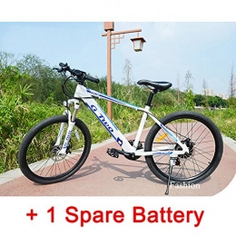 GG vélo G8 66 cm cachée batterie Vélo électrique, 48 V 250 W, cadre en alliage d'aluminium, frein à disque, 24 Speed E Vélo de montagne, Intégré / rayons de roue, WSW Version Plus 1 Replacement Battery