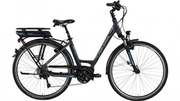 Genesis Vélos électriques GENESIS Trek-Bike Elite TRAVEL 1.8 28 - Gris mat, Mixte, 46