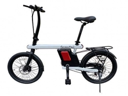 GermanXia vélo GermanXia® Vélo pliant 20" Vélo électrique Faltrad 19 kg, 250 W, batterie 36 V, frein à disque, Blanc.