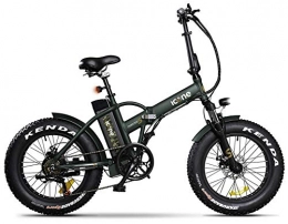 giordanoshop Vélos électriques giordanoshop Fat-Bike Vélo électrique Pliable à pédale assistée 20" 250 W Icon.E Marines Green S Vert