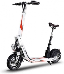 GJJSZ vélo GJJSZ Vélo électrique, Portable Pliable Voyage Batterie De Voiture Adulte Mini Pliant Voiture Électrique Vélo Ultra Léger Pliant Ville Bicyclemax Vitesse 25Km / H