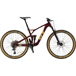 GT Vélos électriques GT 29" M Sensor Crb Expert 2019 Vélo de montagne complet - Rouge vin