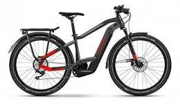 Winora vélo Haibike Trekking 9 Bosch Vélo électrique 2021 (27, 5" pour homme Diamant L / 58 cm, anthracite / rouge (homme)
