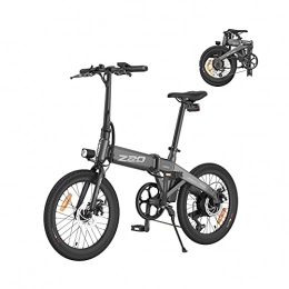 HIMO vélo HIMO Vélo électrique pliable Z20 pour adultes, vélo électrique de 20" avec batterie lithium-ion amovible 36 V 10 Ah, vélo électrique avec double freins à disque, moteur Shimano 6 vitesses 250 W DC