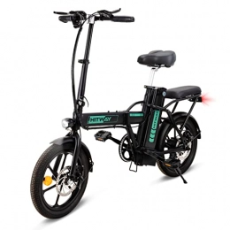 HITWAY Vélos électriques HITWAY vélo électrique E Bike E Bike vélos de Ville Pliable, Batterie 7.5Ah, Moteur 250W, autonomie jusqu'à 45 km BK5-HW